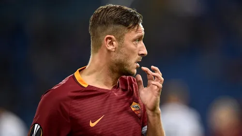 Totti, gest incredibil pentru un fost internațional român! Legenda lui AS Roma a vrut să scoată din buzunar 1.000.000 de euro pentru el. „Era să leșin!”