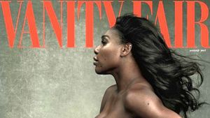 SURPRIZĂ‚ | Serena Williams a acceptat să pozeze goală pentru Vanity Fair, deși este însărcinată în luna a șasea. FOTO