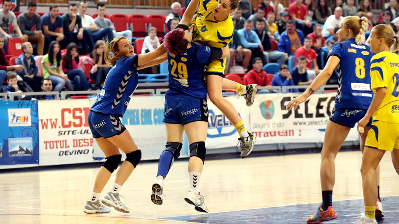 Derby-ul Corona Brașov - HCM Baia Mare se joacă în etapa a 8-a. Programul complet al Ligii Naționale de handbal feminin