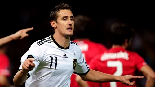 „Polonezul” Klose, locul 2 în clasamentul all-time al naționalei Germaniei!