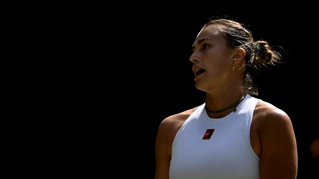 „Eu n-am zis asta!”. Aryna Sabalenka a pus-o la punct pe reportera BBC în mijlocul interviului de pe teren, la Wimbledon