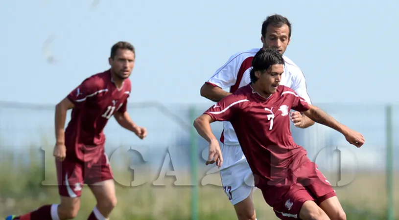 500 de suporteri** au încurajat Rapidul în amicalul cu FC Voluntari!