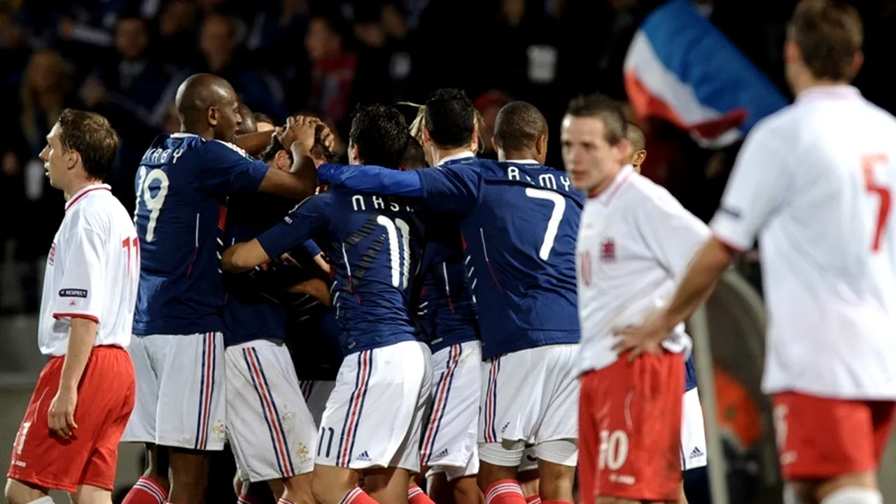 Victorie de serviciu: Franța - Luxemburg 2-0 VIDEO