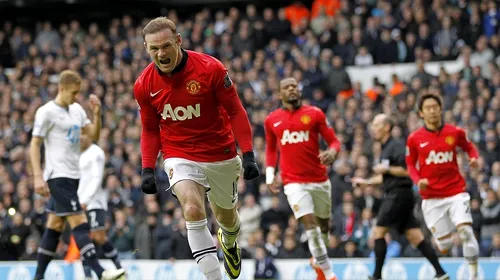 19 milioane de euro pe an pentru Rooney. BBC anunță că englezul a semnat prelungirea cu Manchester United