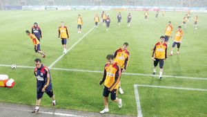 Ploaia a stat in calea antrenamentului