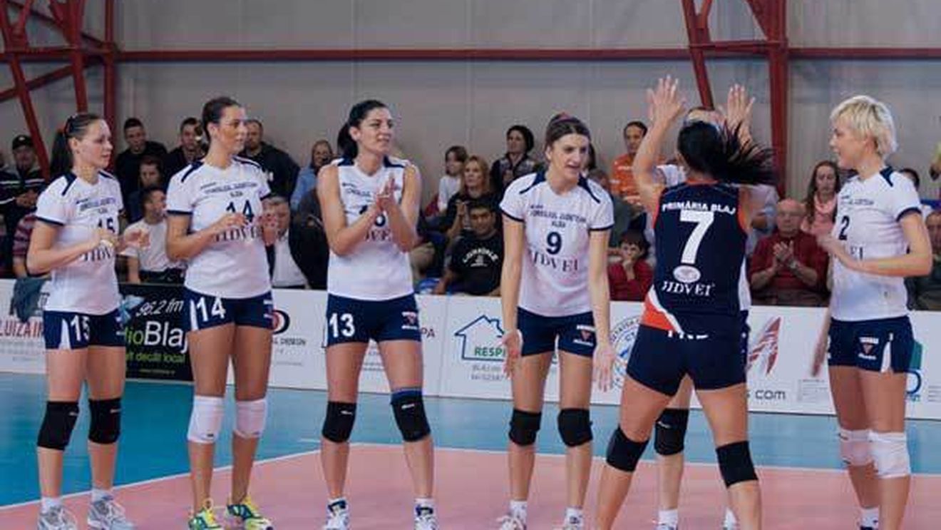 CSM Târgoviște - CS Volei Alba Blaj, scor 0-3, în primul meci al finalei Diviziei A la volei
