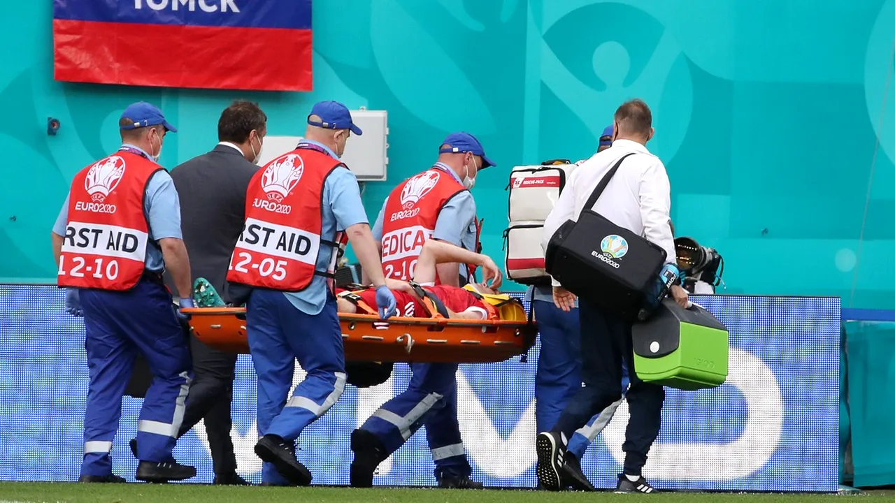 O nouă accidentare gravă la EURO 2020! Mario Fernandes, dus de urgență la spital în timpul meciului Finlanda - Rusia | VIDEO