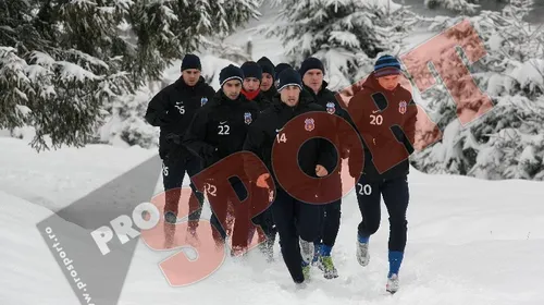 SUPER GALERIE FOTO** Comando Steaua! Jucătorii, supuși la teste HORROR de Ilie Stan! UITE ce chin au îndurat