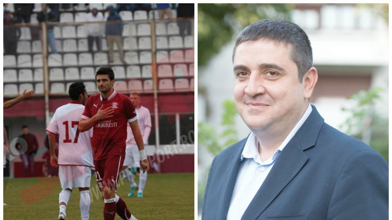 Rapid, aproape să aibă finanțator străin: "Sunt în tratative avansate cu șeicul". Zamfir e convins că va obține licența la apel