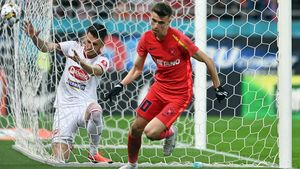 Tavi Popescu răsuflă ușurat după golul înscris în FCSB - Sepsi OSK. „Aveam nevoie mare!” Ce obiectiv are pentru play-off-ul Superligii