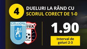 Meciul de 1.9 goluri medie în 35 de bucăți și 4 x ‘1-0’ în ultimele jocuri directe