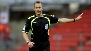 Norvegianul Ken Henry Johnsen arbitrează meciul Petrolul - Flamurtari