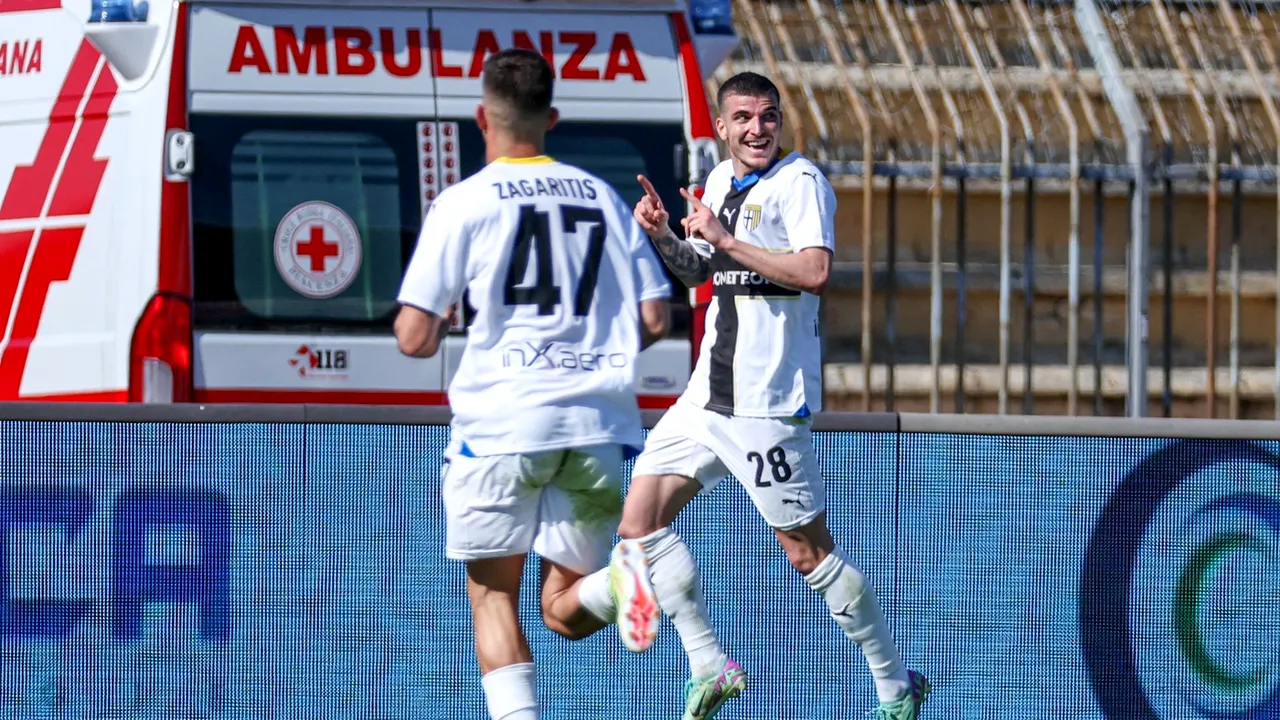 Valentin Mihăilă, de neoprit la Parma! A marcat, imediat după ce a fost convocat la naționala României