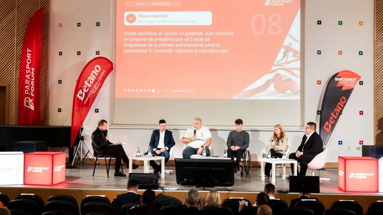 (P) PARASPORT FORUM, inițiativa națională susținută de Betano pentru dezvoltarea bazei de antrenori din sportul paralimpic