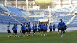 "Se putea și mai bun!". Jucătorii Craiovei n-au fost mulțumiți de gazonul de pe noul stadion 