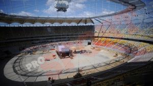 GALERIE FOTO** Așa arată ACUM "Național Arena"! Oprescu: "Suntem în contratimp"