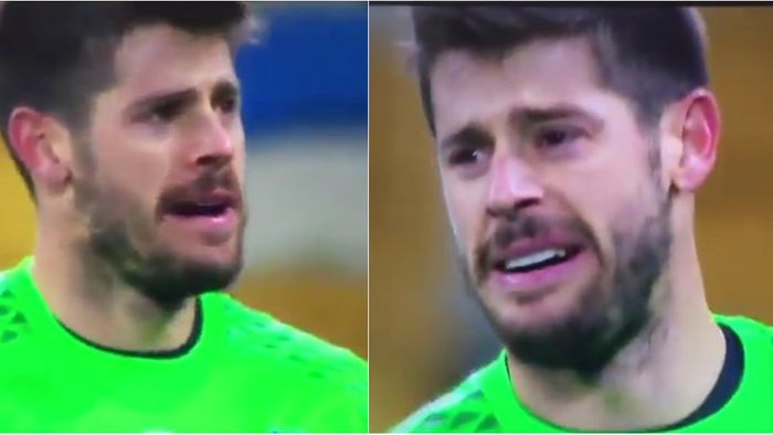 Imaginea serii în Champions League! VIDEO Portarul lui Beșiktaș a început să PLÃ‚NGĂ‚ atunci când și-a dat seama ce umilință trăiește echipa lui