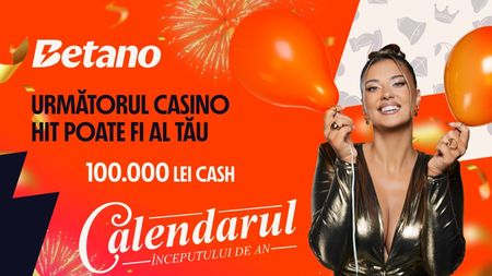(P) Calendarul Începutului de An Betano - doar oferte fără rulaj