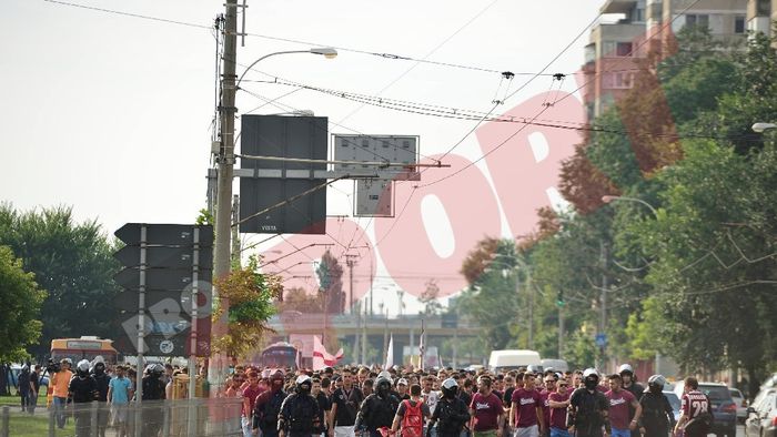 Marșul fanilor, interzis de Jandarmerie! Motivul pentru care autoritățile le-au spus "NU" suporterilor giuleșteni