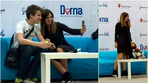 GALERIE FOTO | Halep a împărțit sute de autografe la mall. Ce i-a răspuns Simona unui fan care i-a cerut să câștige ambele puncte contra Germaniei :)