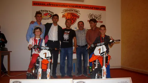 Doi copii premiați cu câte o motocicletă de curse – Dementor KTM Motocross Cup
