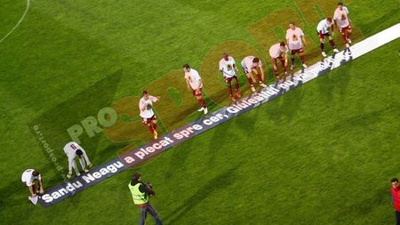 Sandu Neagu a fost omagiat** la Rapid-Steaua
