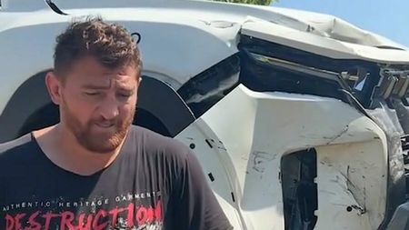 Cătălin Moroșanu a făcut accident de mașină. Și-a făcut praf autoturismul: cine a fost de vină și cum se simte luptătorul K1