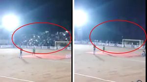 VIDEO ȘOCANT: Cum a dispărut o peluză plină de fani