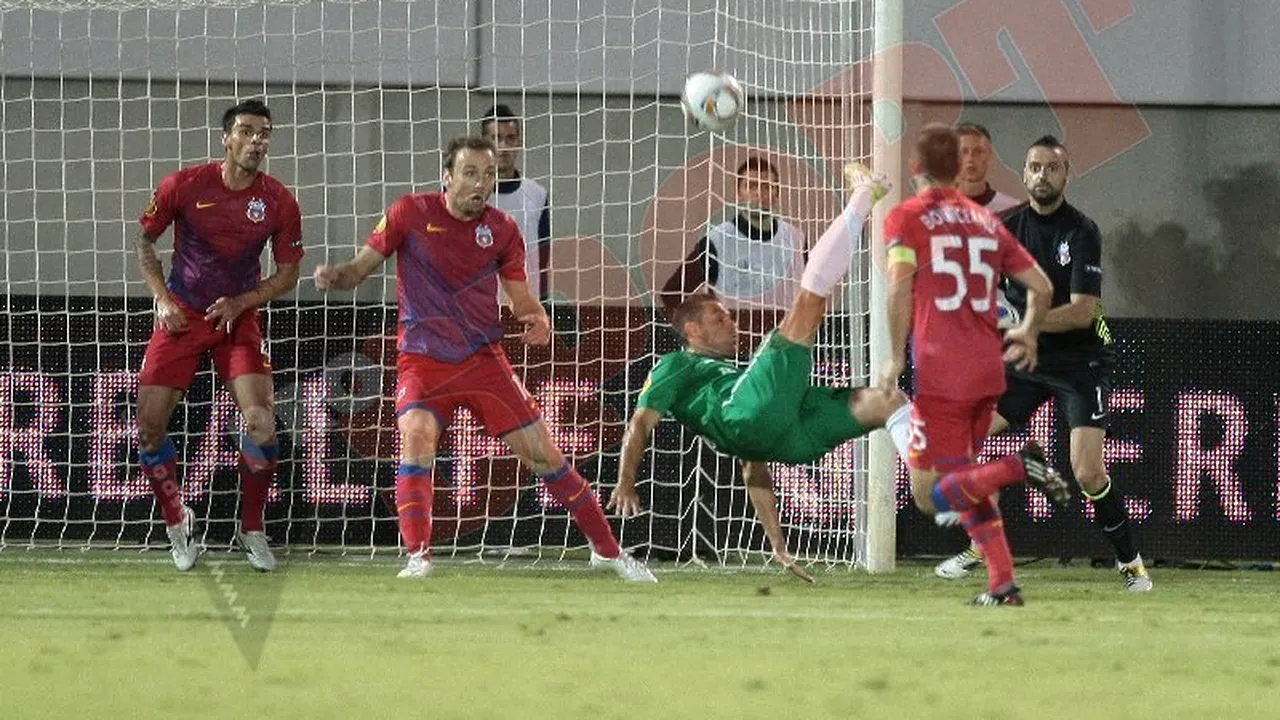 MACCABRI Haifa!** Steaua pierde cu 5-0 și suferă cea mai mare umilință din ultimii 14 ani