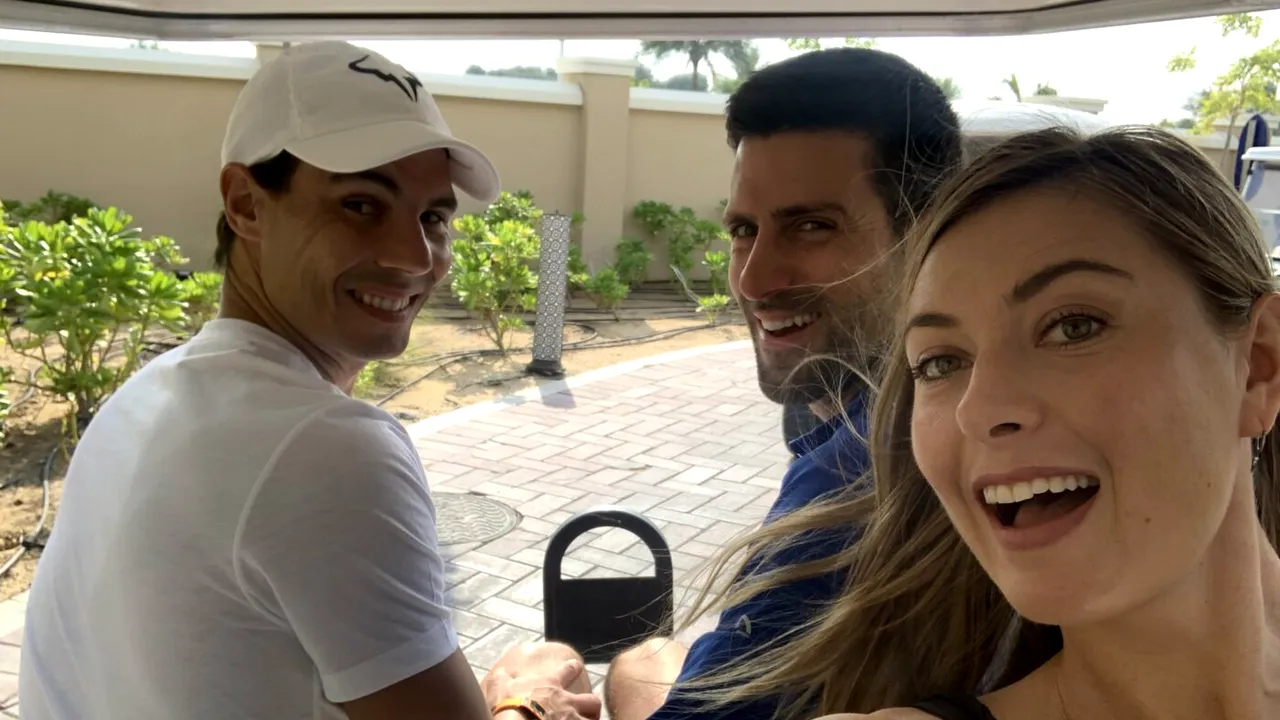 Novak Djokovic, show de zile mari înainte de US Open! Cum a putut să o imite pe Maria Sharapova | VIDEO