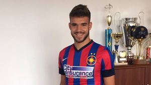 OFICIAL | Tudorie a semnat un contract pe cinci ani cu Steaua! "Sunt stelist din copilărie! Vreau să contribui la ascensiunea echipei"