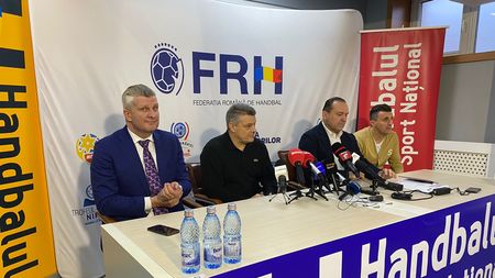 Începe o nouă eră la echipa națională de handbal masculin a României! Noul selecționer a fost prezentat, atipic, alături de predecesorul Xavi Pascual, care continuă în cadrul FRH. „Acesta este adevărul”. VIDEO