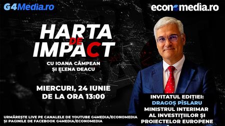 Dragoș Pîslaru, invitat în ediția de astăzi „Harta de impact”. Discutăm LIVE negocierile pentru formarea guvernului, scenariile de premier și implementarea PNRR