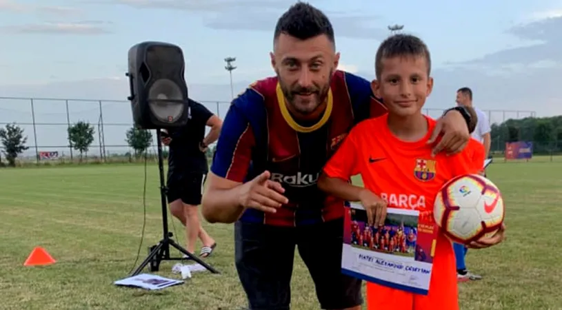 Polistul Alexandru Matei, pe urmele lui Leo Messi: micuțul atacant timișorean va ajunge la Academia Barcelonei!
