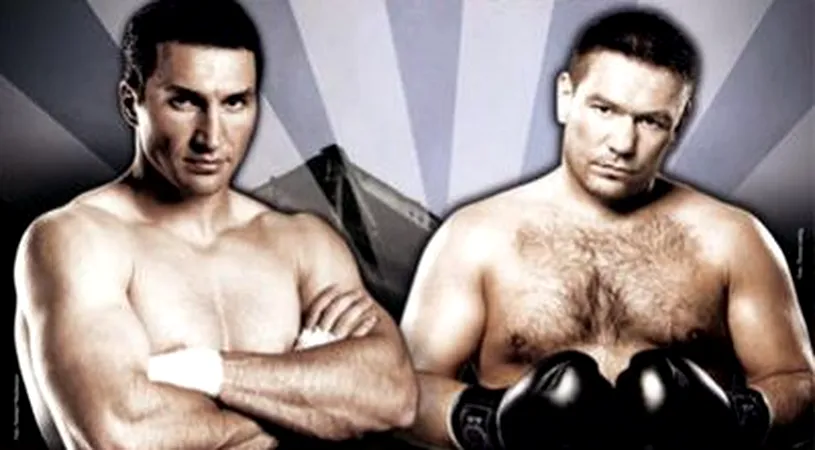 Klitschko vs Chagaev ** - meciul secolului este în direct la Pro Tv și Sport.ro
