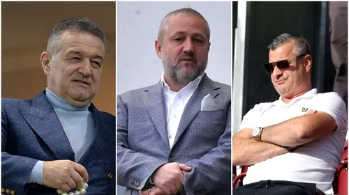 Cât de mult își doresc titlul patronii cu cei mai mulți bani din Liga 1? Ce sume au investit Gigi Becali, Mihai Rotaru și Neluțu Varga pentru play-off! | SPECIAL