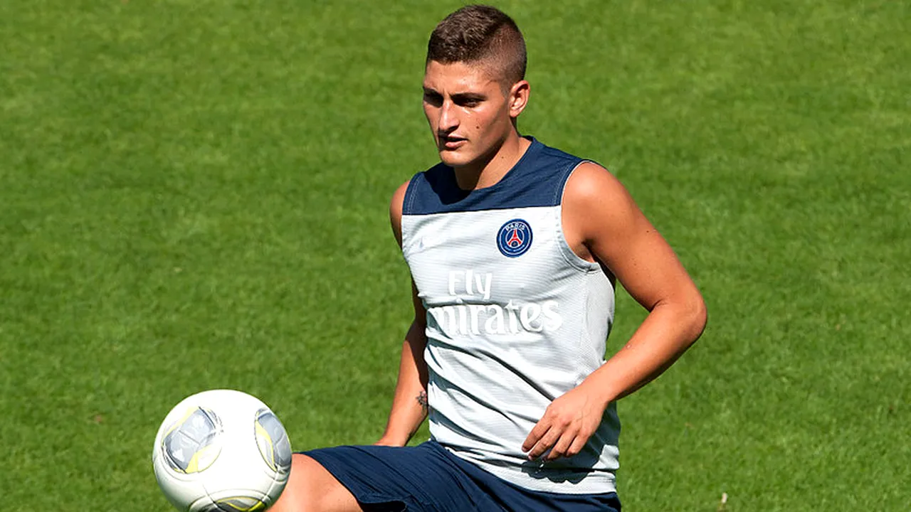 Verratti nu va evolua în meciul cu APOEL Nicosia