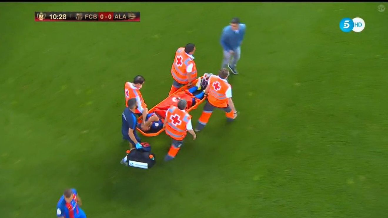 Meci de fotbal sau război? Anunțul Barcelonei în legătură cu "tripla accidentare" suferită de Mascherano în finala Cupei Spaniei. Ce a pățit argentinianul