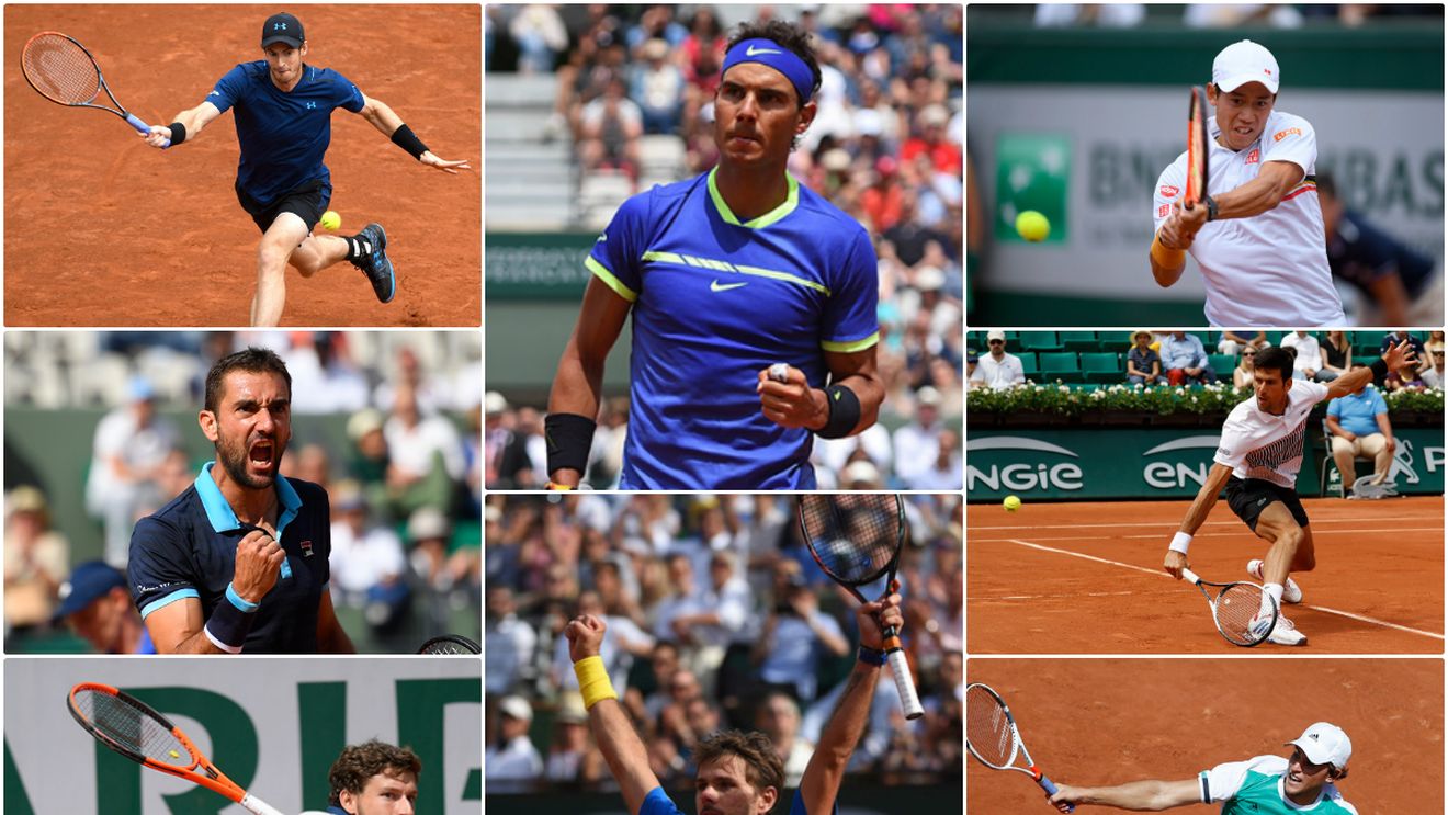Roland Garros | Tablou completat pentru sferturile de finală, simplu masculin: un singur favorit a "căzut" până acum. Luni: Murray a trecut o bornă importantă în carieră, un abandon, Kei - de la KO la OK, Wawrinka a tras un semnal de alarmă 