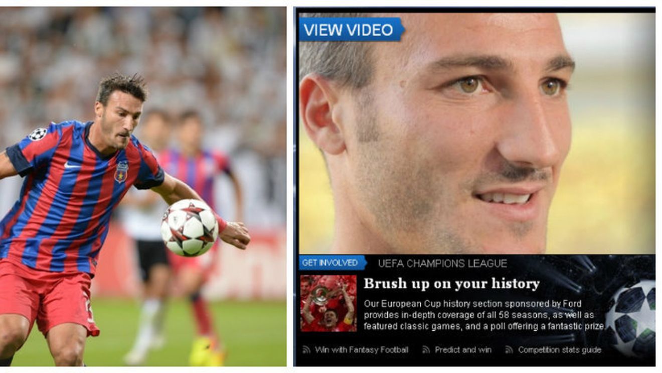 VIDEO: Momentul carierei pentru Piovaccari! Italianul, pe prima pagină a site-ului UEFA. Ce declarații a oferit