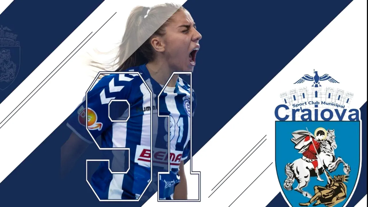Transfer important la echipa de handbal SCM Universitatea Craiova: „Devine leoaică şi vine să cucerească inimile suporterilor”