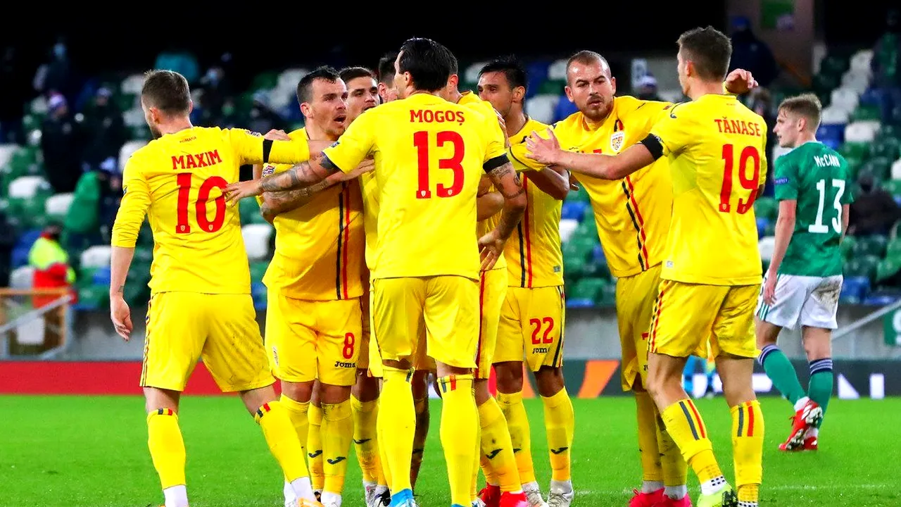 Irlanda de Nord - România 1-1, în grupele Ligii Națiunilor | Bicfalvi, eroul lui Mirel Rădoi! Tricolorii urcă în urna a doua pentru preliminariile Campionatului Mondial