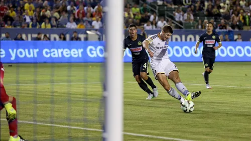 Steven Gerrard a debutat la LA Galaxy într-un meci amical cu Club America