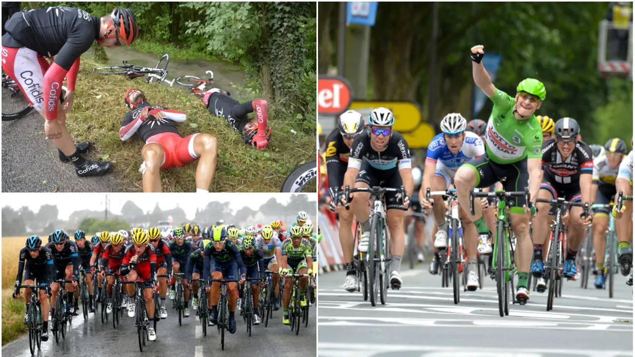 Gorila cea puternică! Andre Greipel a câștigat etapa a cincea din Le Tour, la un sprint cu vânt puternic din față. Sprinterul a făcut 