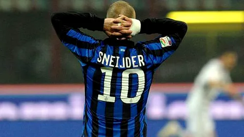 Sneijder vrea în Premier League!** Manchester City și Chelsea se luptă pentru semnătura sa