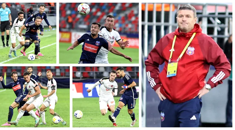 Steaua, prima echipă care încurcă FK Miercurea Ciuc în acest sezon, dar doar pe jumătate. Daniel Oprița și-a felicitat jucătorii, deși nu marchează