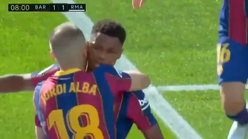 Spectacol la Barcelona – Real Madrid! Două goluri în mai puțin de cinci minute în „El Clasico” | VIDEO
