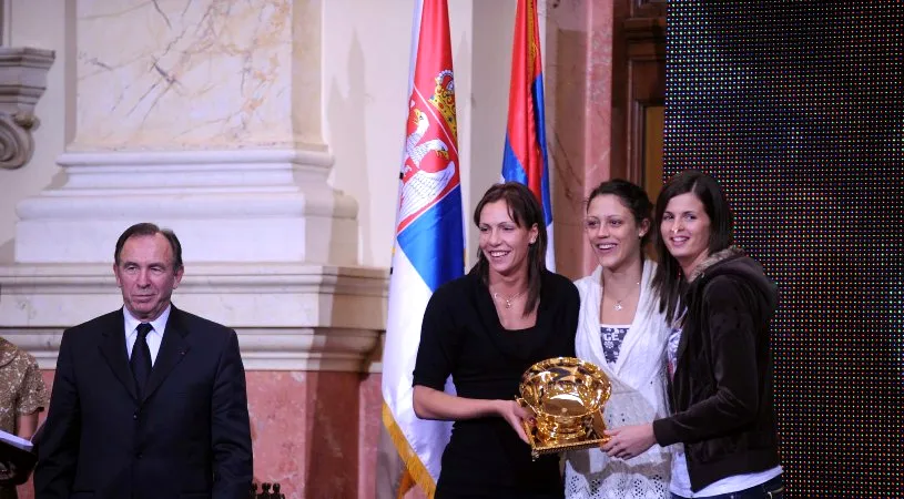 Trofeu pentru Ivana Djerisilo și colegele sale