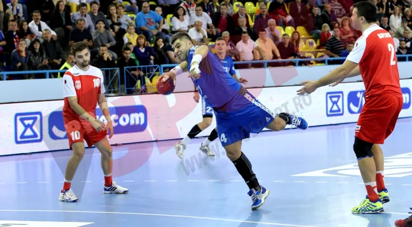 Trei echipe românești înscrise în Cupa EHF și una în Challenge Cup la handbal masculin