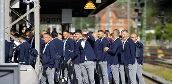 Experiență unică la EURO 2024: România lui Edi Iordănescu merge cu trenul spre Munchen, acolo unde va debuta cu Ucraina! Imagini inedite cu vedetele naționalei